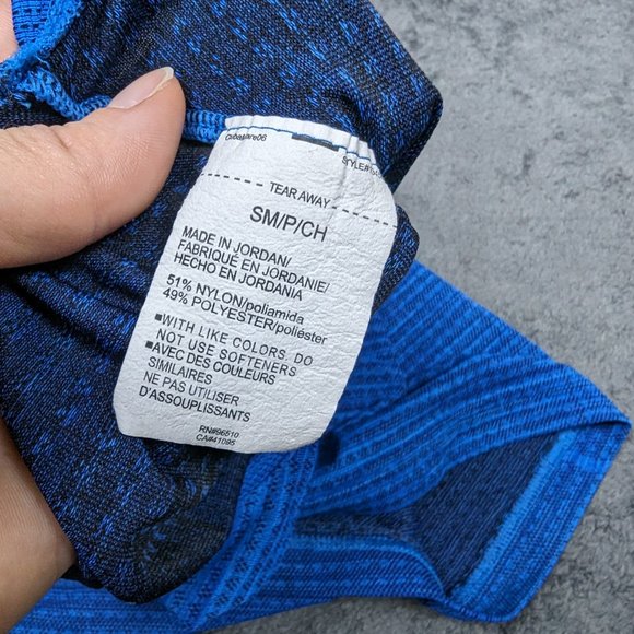 Under Armour Shirt Men Small Blue Lightweight Vanish Tee Short Sleeve Pullover - Picture 11 of 16